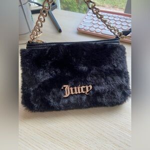 Juicy Couture faux fur bag